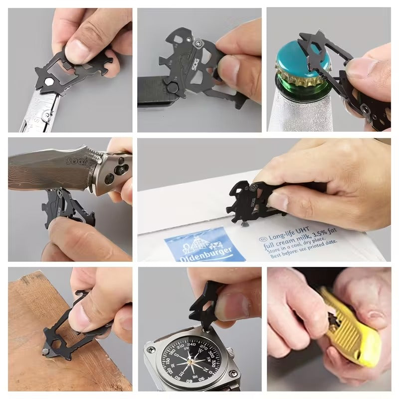 SOG MacV 12-in-1 Mini Utility Schlüsselanhänger